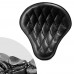 Bobber Solo Selle Harley Street Bob, Fat Bob, Slim, Heritage, Deluxe (18-24) Noir Motif de diamant