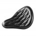 Bobber Solo Selle Harley Street Bob, Fat Bob, Slim, Heritage, Deluxe (18-24) Noir Motif de diamant