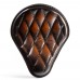 Bobber Solo Seat Harley Street Bob, Fat Bob, Slim, Heritage, Deluxe (18-24) Saddle Tan Diamond