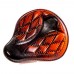 ボバーシート ハーレーストリートボブ、ファットボブ、スリム、ヘリテージ、デラックス 2018年～2024年 "Short" Saddle Tan Diamond