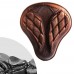 ボバーシート ハーレーストリートボブ、ファットボブ、スリム、ヘリテージ、デラックス 2018年～2024年 "Short" Vintage Brown Diamond