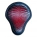 Bobber Solo Sitz Harley Street Bob, Fat Bob, Slim, Heritage, Deluxe (18-24) "Luxus" Kroko Schwarz und Rot