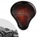 Bobber Solo Seat Harley Street Bob, Fat Bob, Slim, Heritage, Deluxe (18-24) "Luxury" Alligator Black and Tan