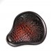 Bobber Solo Seat Harley Street Bob, Fat Bob, Slim, Heritage, Deluxe (18-24) "Luxury" Alligator Black and Tan