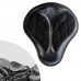 ボバーシート ハーレーストリートボブ、ファットボブ、スリム、ヘリテージ、デラックス 2018年～2024年 "Short" Velvet Black Diamond