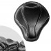 Bobber Solo Sitz Harley Street Bob, Fat Bob, Slim, Heritage, Deluxe (18-24) "El Toro" Schwarz und weiß