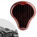 Bobber Solo Sitz Harley Street Bob, Fat Bob, Slim, Heritage, Deluxe (18-24) "Glanz und Samt" Schwarz & Braun V2