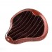 Bobber Solo Sitz Harley Street Bob, Fat Bob, Slim, Heritage, Deluxe (18-24) "Glanz und Samt" Schwarz & Braun V2