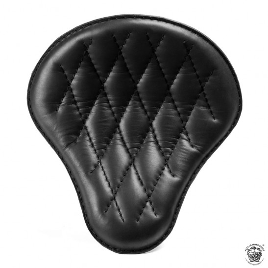 Bobber Selle Noir Motif de diamant taille M (Outlet)