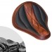 ボバーシート ハーレーストリートボブ、ファットボブ、スリム、ヘリテージ、デラックス 2018年～2024年 "Wave" Vintage Brown and Black