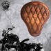 Triumph Bonneville Bobber Sitz Vintage Braun Luxus Rautenmuster sattelgröße L (Outlet)