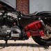 Motorcycle Saddlebag Sportster Red Diamond (Warehouse Sale)