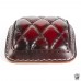 Pillion seat pad Luxury Red Diamond size XL (Warehouse Sale)