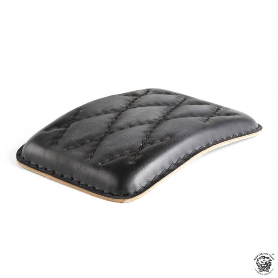 Sozius Sitzpad Vintage Schwarz Rautenmuster sattelgröße XL (Outlet)