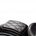 Sozius Sitzpad Vintage Schwarz Rautenmuster sattelgröße XL (Outlet)