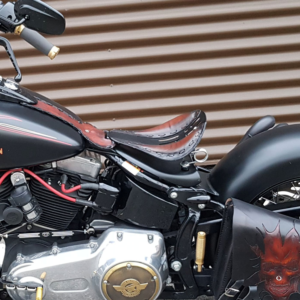 3" Sitzfedern Set Universal Sattel-Federn Sitzfeder für Harley Honda Chopper USW