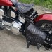 Motorrad Satteltasche für Harley Davidson Softail "Spider" Vintage Schwarz V2