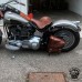 Sacoche de moto pour Harley Davidson Softail "Araignée" Vintage Marron V2