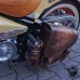 Sacoche de moto Yamaha Drag Star/Wild Star Vintage Marron