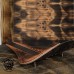 Bobber Seat "4Fourth" Long Electro Vintage Brown metal