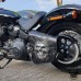 Motorrad Satteltasche für Harley Davidson Softail "Schädel"