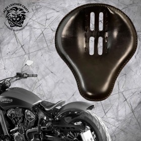 Bobber Solo Seat for Indian Scout since 2015 "Standard" 4Fourth Black