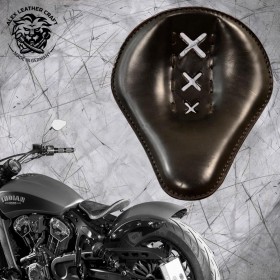 Bobber Solo Seat for Indian Scout since 2015 "Standard" Amsterdam Black