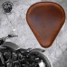 Bobber Solo Seat for Indian Scout since 2015 "Drop" Vintage Brown