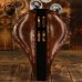 Bobber Solo Seat for Indian Scout since 2015 "4Fourth" Long Buffalo Brown metal