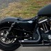 Solo Sitz Harley Davidson Sportster 04-20 Schwarz Rautenmuster