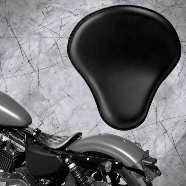 Solo Seat Harley Davidson Sportster 04-20 Black