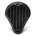 Solo Seat + Montage Kit Harley Davidson Sportster 04-22 "Gloss and Velvet" Black and White V2