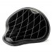 Solo Seat + Montage Kit Harley Davidson Sportster 04-20 "Gloss and Velvet" Black and White Diamond
