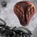 Solo Sitz Harley Davidson Sportster 04-20 "Kurz" Vintage Braun V3