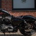Custom Seat HD Sportster 04 - 20 Black and Red V3