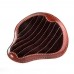 Bobber Solo Seat for Indian Scout since 2017 "Standard" Gloss and Velvet Brown and Black V2