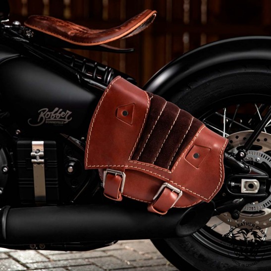 Saddlebag for Triumph Bonneville Bobber, prices and photos. Model ...