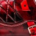 ハーレーダビッドソンスポーツスター(1988-2020年式)用サイドバッグ Red and Black Diamond