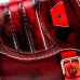 ハーレーダビッドソンスポーツスター(1988-2020年式)用サイドバッグ Red and Black V2