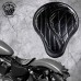 Solo Seat Harley Davidson Sportster 04-20 "No-compromise" Black