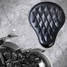 Bobber Solo Seat for Indian Scout since 2015 "Standard" Vintage Black Diamond