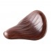 Universal Bobber Seat "Wrinkle" Brown A S 22mm (Warehouse Sale)