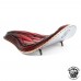 Universal Bobber Seat "No-compromise" Red S, model A (Warehouse Sale)