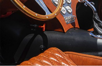 Shelby Cobra 427 interior upholstering