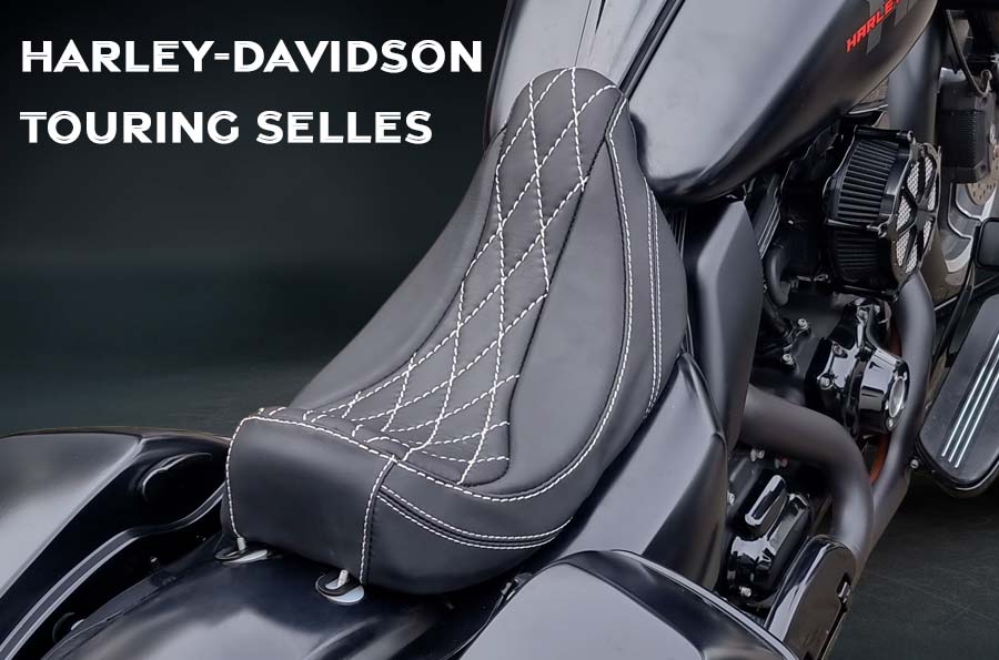 Selles Solo Harley Davidson Touring (Street Glide, Road Glide, Road King)