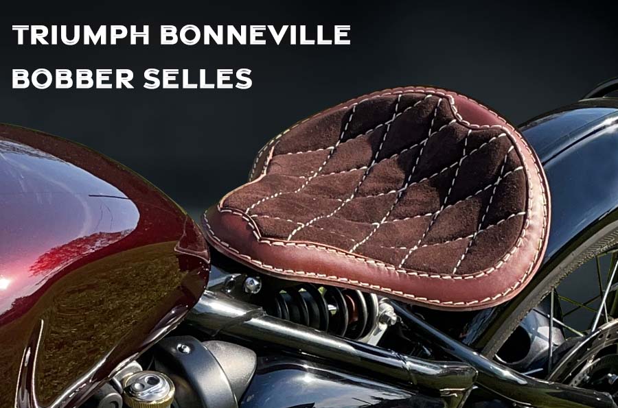 Selles pour Triumph Bonneville Bobber, Bobber Black, Speedmaster de 2016